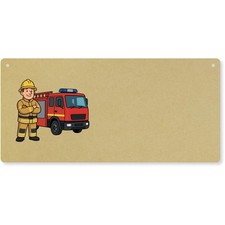 'Fire Engine & Firefighter'