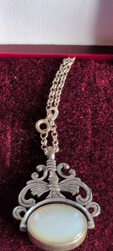 825 italian silver oval white - silver,