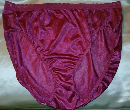 Vintage hanes burgundy satin - vintage,