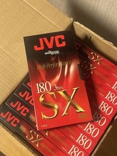JVC E-180 SX BLANK VHS VIDEO