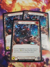 3x Smash and Grab Red Foil