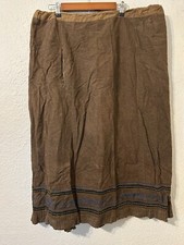 Antique 1920s Brown Wool