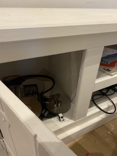 Cabinet stand sideboard white - cabinet,