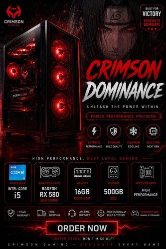 Crimson core gaming - core, –
