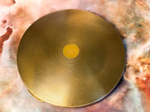 Large engine turned - 4",