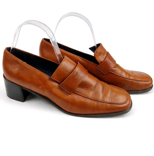 Y2k brown leather - y2k, loafers