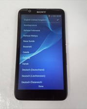 Sony Xperia E4 E2105 Smartphone Black 8GB Unlocked Used Android Phone