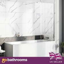 950 Chrome Shower Screen Over