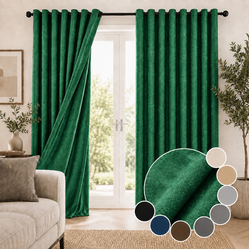Luxury crushed velvet - luxury, curtains