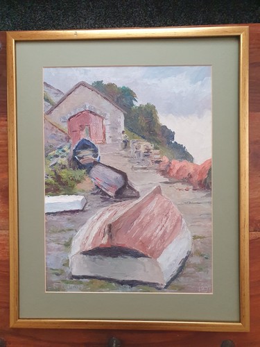 Old boat house mills - old, e