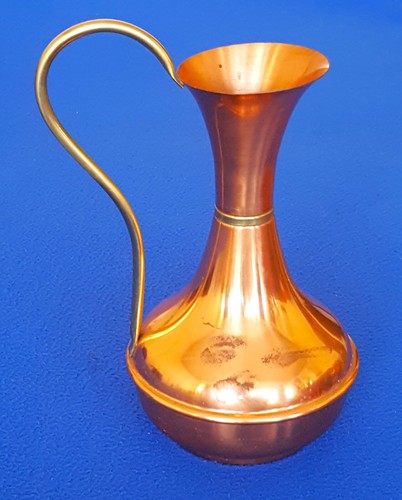 Vintage copper jug with - jug,
