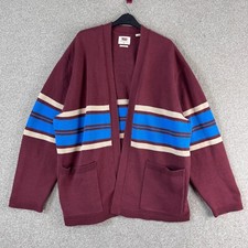Levis Mens XL Burgundy Blue