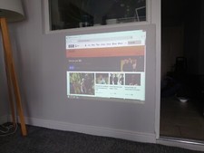 Optoma EP739 Projector 248 HOURS VGA Outdoor Garden Cinema Screen Football Film