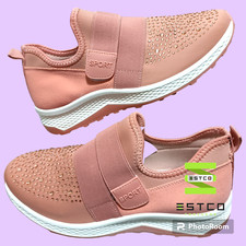 Ladies Soft Sequin Peach