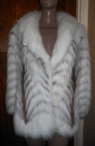 Vintage astraka snow fox - fox, faux