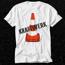Kraftwerk Promo Release Traffic Vinyl Label T Shirt 567