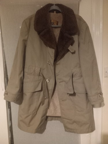 Aquarius camel hair lined coat - aquarius,