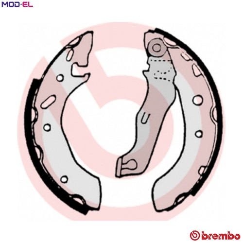 Brake shoe set - brake, 529