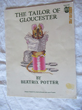 THE TAILOR OF GLOUCESTER BY BEATRIX POTTER CROSS STITCH PATTERN BOOK