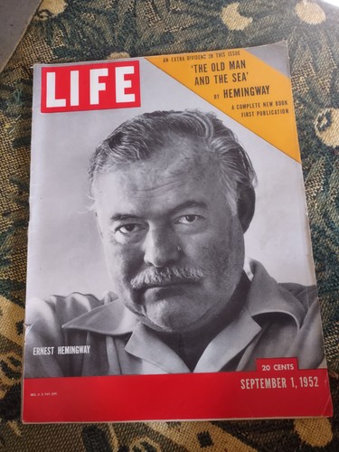 Life magazine ernest - magazine, hemingway