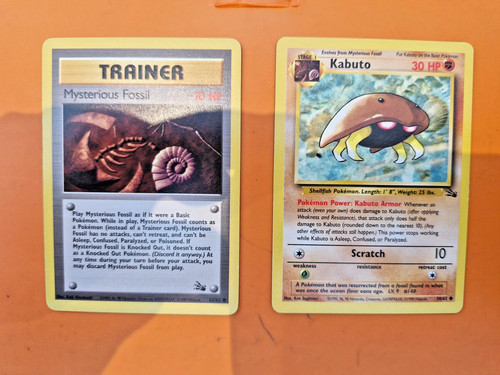 Pokémon fossil mysterious - pokémon,