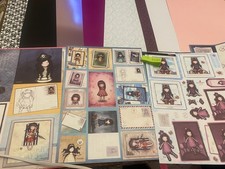 Gorjuss card making kit, toppers, quality card refkit4260