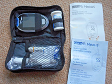 GlucoRx Nexus Blood Glucose Monitoring System TD-4277