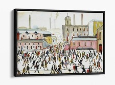 GOING TO WORK, L.S. LOWRY-