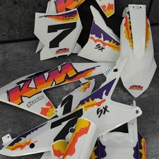 RETRO Plastics + Graphics KTM