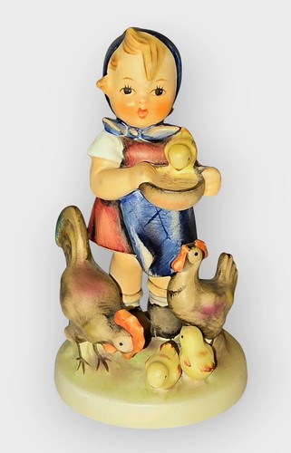 Hummel figurine feeding time - figurine, time"