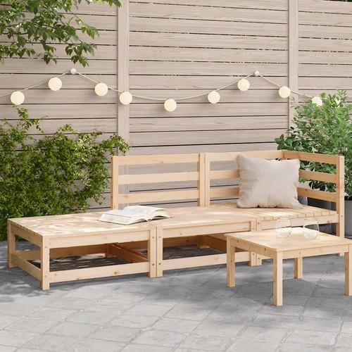 Outdoor patio wooden seater - outdoor,