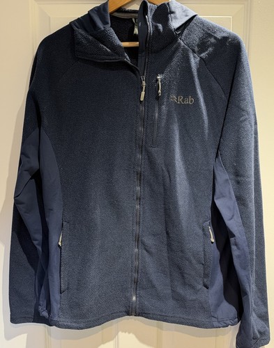 Rab capacitor hoodie blue size - capacitor,