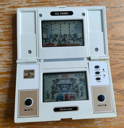 Nintendo oil panic game - nintendo, &