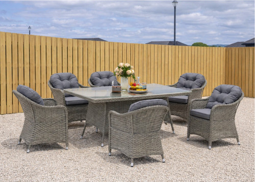 Rattan dining table - table, and