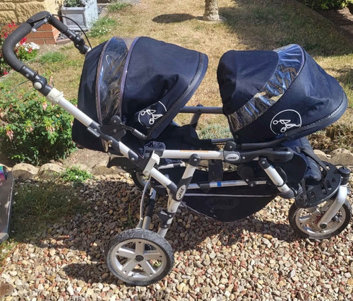 Jane double pushchair - jane,