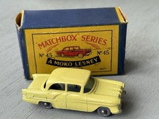 Matchbox Lesney No 45 Vauxhall Victor GPW no Windows  Plus Original Box