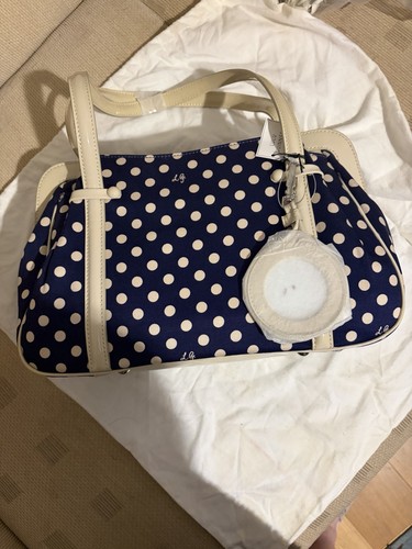 Lulu guinness navy and ivory - lulu,
