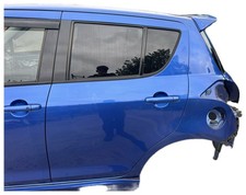 SUZUKI SWIFT MK3 5DR 12-17 NEARSIDE PASSENGER LEFT REAR BARE DOOR ZUM BOOST BLUE