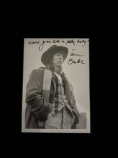 Tom Baker Signed Autograph