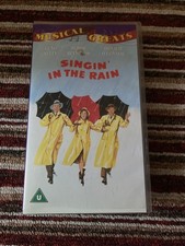 Singin' In The Rain - VHS - PAL - New & Sealed