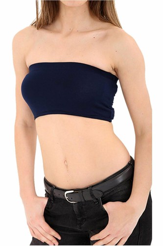 Womens plain printed boob tube - womens,