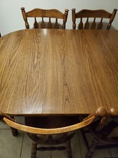 Vintage Solid Wood Round