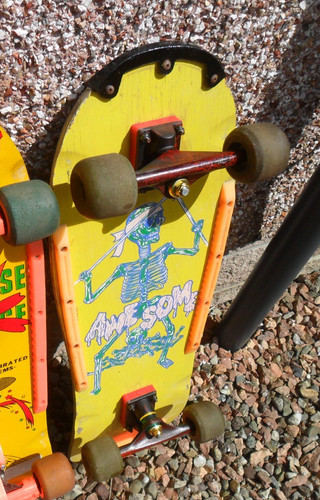One complete skateboard - one,
