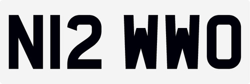 Nizmo nissan number plate - nizmo, n12