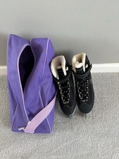 Jackson  Softtec Figure ice Skates. Black With Sheep Skin Lining. 