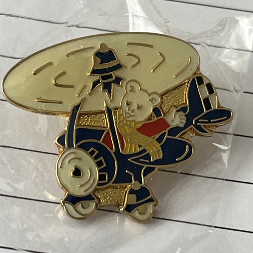 Rupert bear collectable pin - bear, *