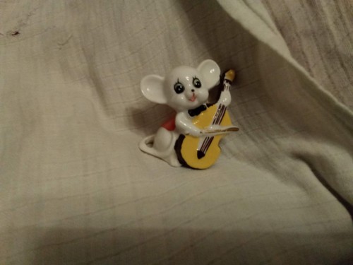 Ceramic comic mouse ornament - mouse,