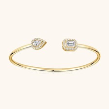 1.3ct Pear & Emerald Cut