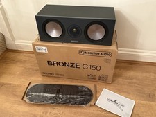 Monitor Audio C150 Center-Channel Speaker Bronze Black Excellent Condition