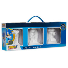 Sonic The Hedgehog Kids Paint Your Own Figurines Model Craft Activity Toy